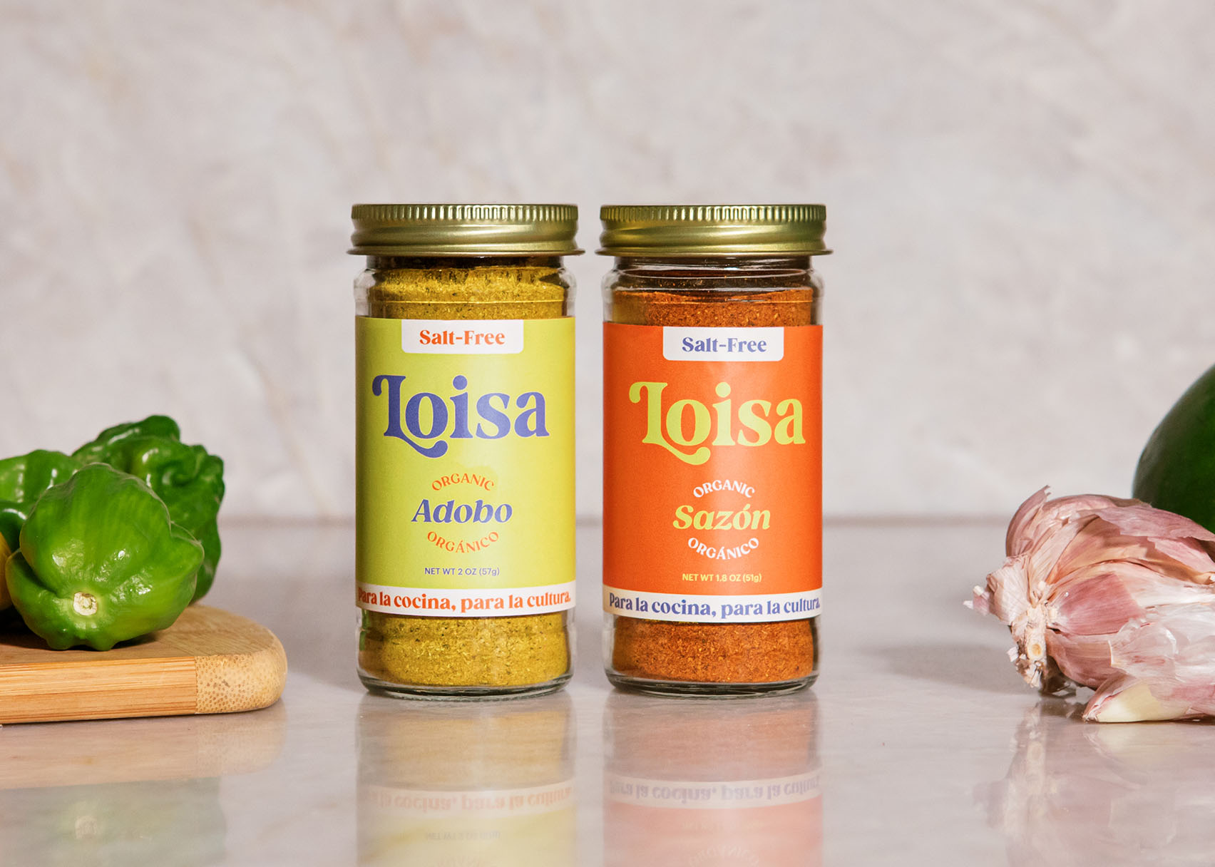 Packaging and Concept for Loisa Organic condiments by Gluttonomy