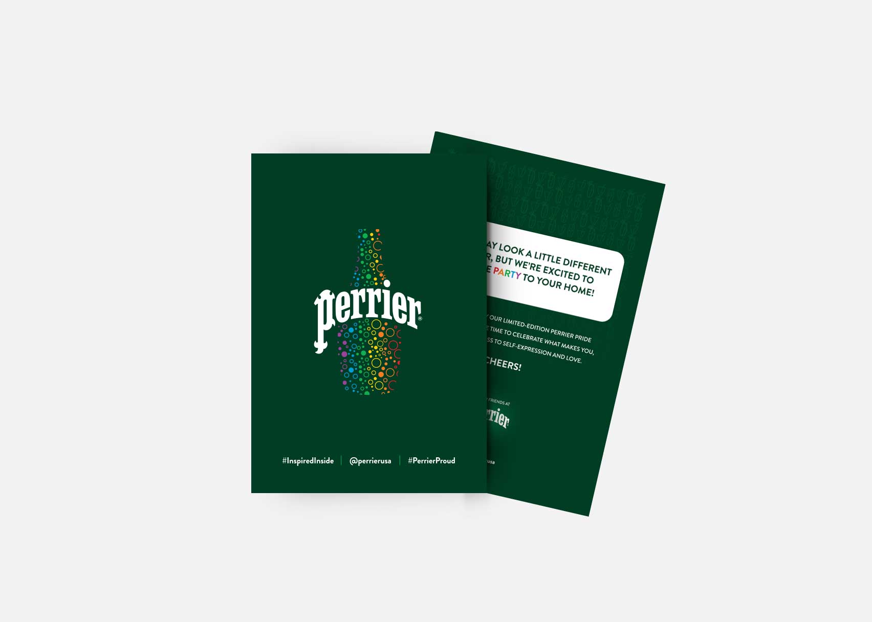 Pride month Mixology Kits curated by Gluttonomy for Perrier